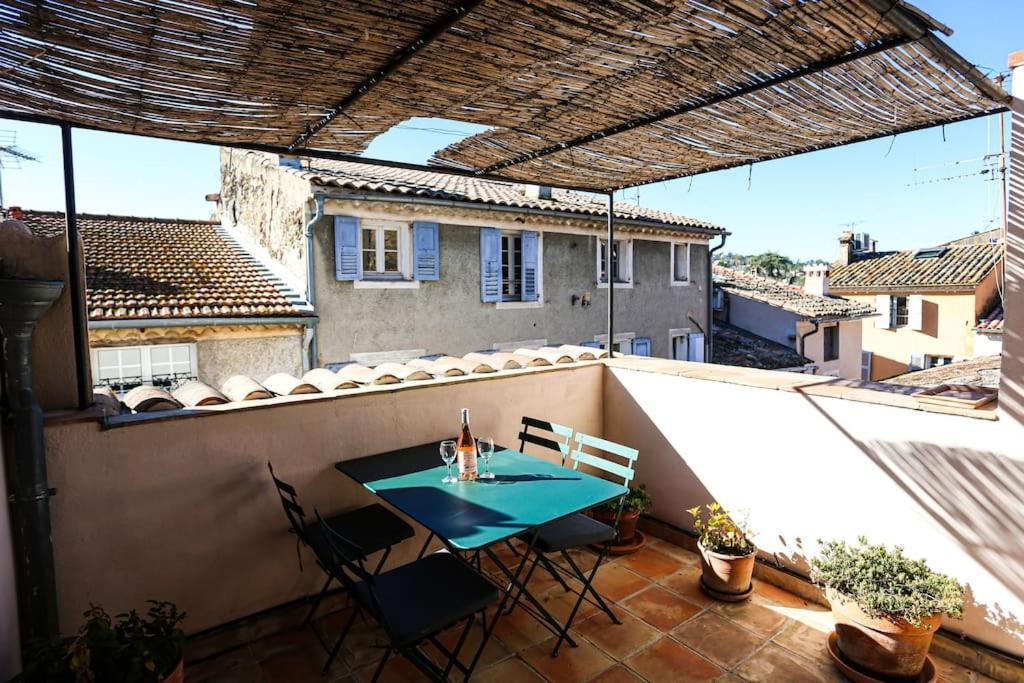 Valbonne Village House With Ac & Sunny Roof Terrace Buitenkant foto